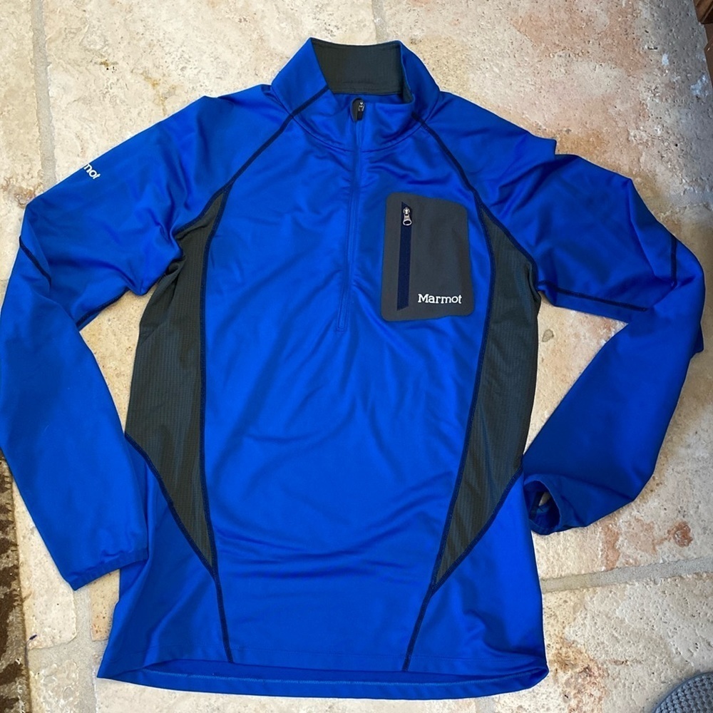 Marmot Half-Zip Pullover activewear shirt Size S Men’s